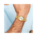 LogoArt Michigan State University Pro Gold-tone Gents Quartz Watch