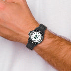 LogoArt Michigan State University Scholastic Silicone Strap Quartz Watch
