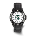 LogoArt Michigan State University Scholastic Silicone Strap Quartz Watch