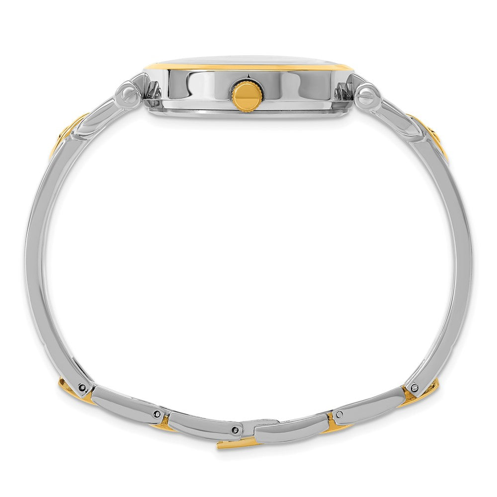 LogoArt Ohio State University Elegant Ladies Two-tone Quartz Bracelet Watch