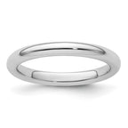 Platinum 2.5mm Comfort-Fit Wedding Band