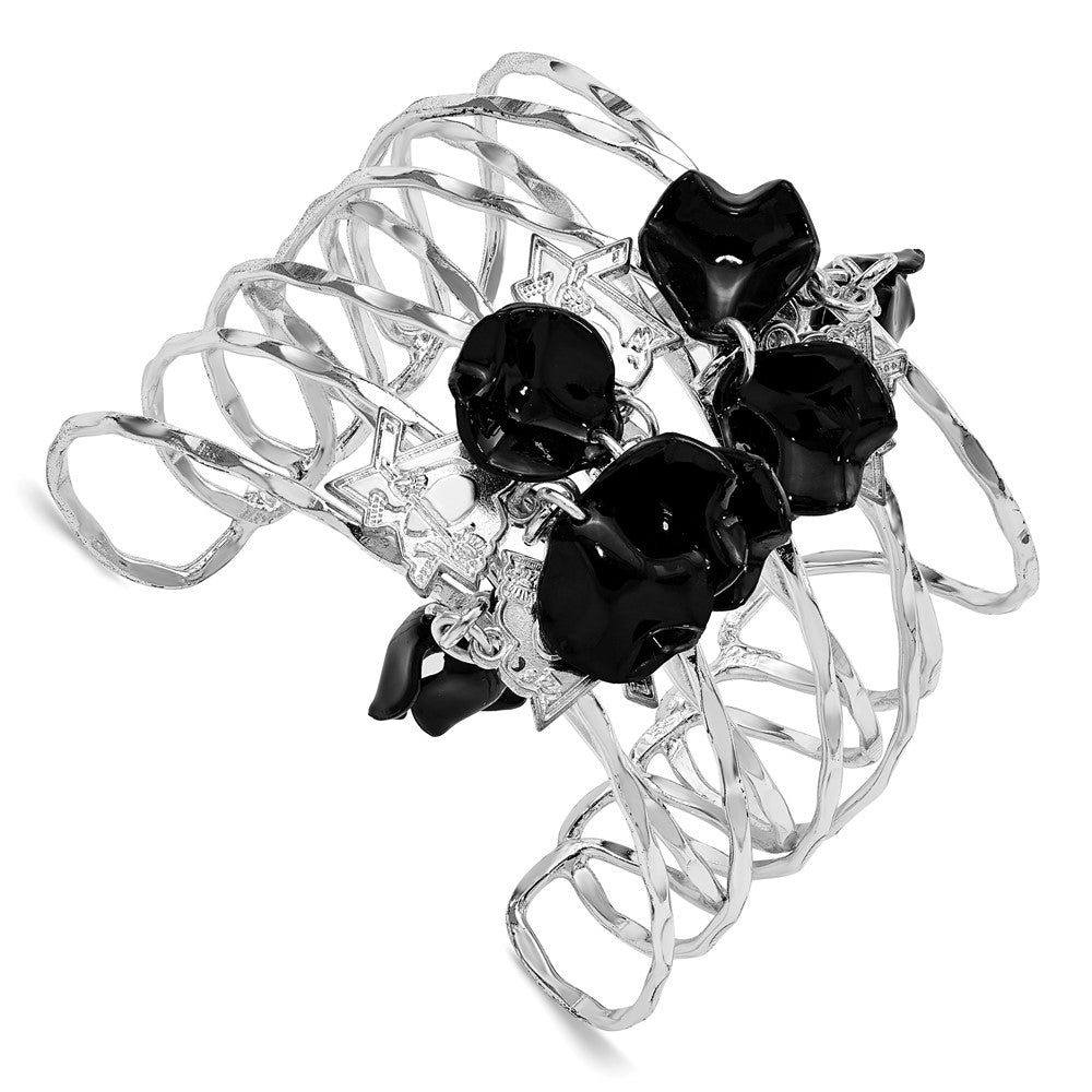 Brass NHL Pittsburgh Penguins Celebration Slip On Bracelet