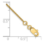 14K 1.05mm Spiga with Lobster Clasp Bracelet