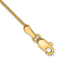 14K 1.05mm Diamond-cut Spiga with Lobster Clasp Bracelet