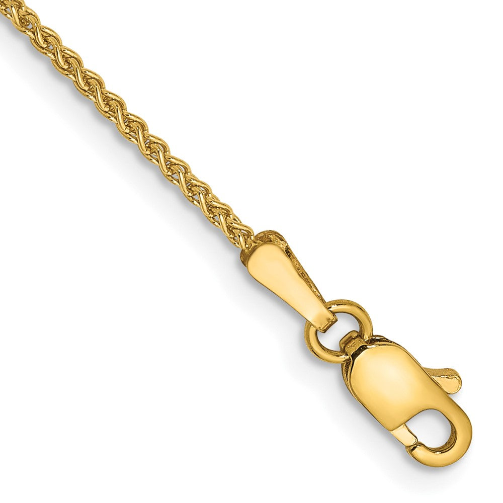 14K 1.25mm Spiga with Lobster Clasp Bracelet