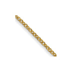 14K 1mm Round Open Link Cable with Lobster Clasp Chain