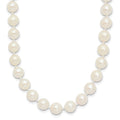 14k 6-7mm White Round Akoya Saltwater Cultured Pearl Necklace