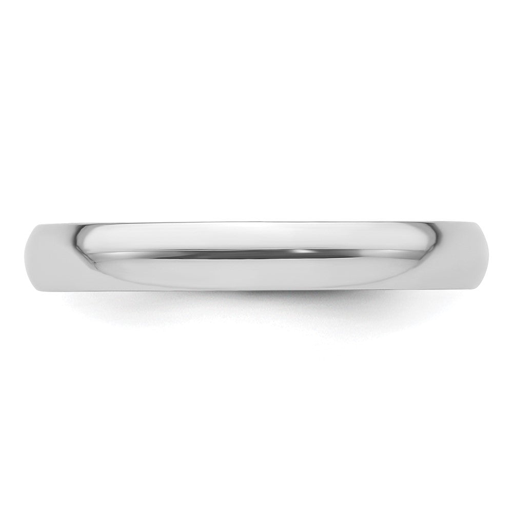 Platinum 3mm Lightweight Comfort-Fit Wedding Band