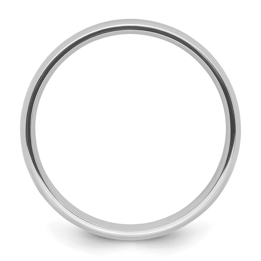 Platinum 5mm Lightweight Comfort-Fit Wedding Band