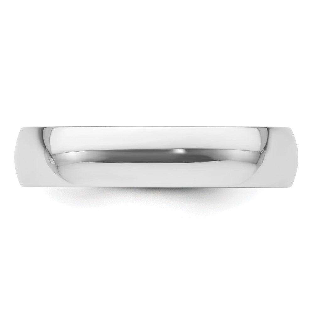 Platinum 5mm Lightweight Comfort-Fit Wedding Band