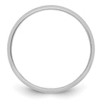 Platinum 5mm Half Round Featherweight Wedding Band