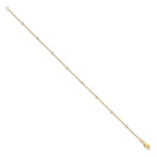 True Origin 14K Yellow Gold 1/5 carat Lab Grown Diamond VS+ F+ Complete 9 Station 9 in Bracelet