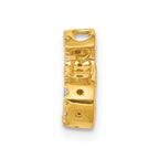 14K  Diamond Letter S Initial Charm