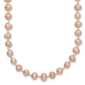 14k 4-5mm Pink Near-Round Freshwater Cultured Pearl Necklace
