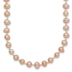 14k 4-5mm Pink Near-Round Freshwater Cultured Pearl Necklace