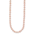 14k 5-6mm Pink Near-Round Freshwater Cultured Pearl Necklace