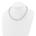 14k 6-7mm Pink Near-Round Freshwater Cultured Pearl Necklace