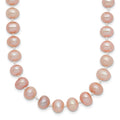 14k 6-7mm Pink Near-Round Freshwater Cultured Pearl Necklace
