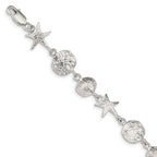Sterling Silver Seashells Bracelet