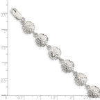 Sterling Silver Sand Dollars Bracelet
