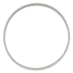 Sterling Silver 6.25mm Solid Polished Plain Slip-On Bangle Bracelet