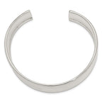 Sterling Silver 20mm Cuff Bangle Bracelet