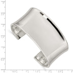 Sterling Silver 30mm Cuff Bangle Bracelet