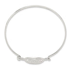 Sterling Silver Mutli-circle Bangle Bracelet
