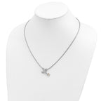 Landstrom's Mt. Rushmore Black Hills Sterling Silver 12K Gold Accents Frog Slide 20 inch Lobster Clasp Necklace