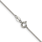 Sterling Silver 1mm 8 Sided Box Chain