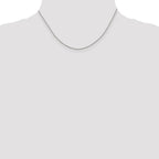 Sterling Silver 1.15mm 8 Sided Box Chain
