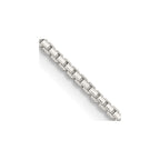 Sterling Silver 1.35mm 8 Sided Box Chain