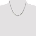 Sterling Silver 2.9mm 8 Sided Box Chain