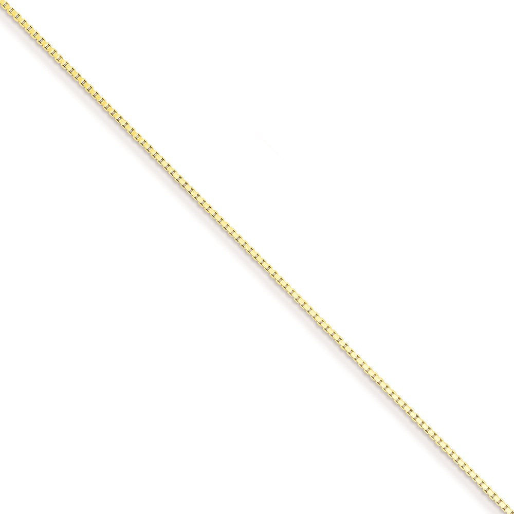 Gold-plated Sterling Silver .9mm Box Chain
