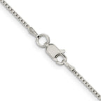 Sterling Silver 1.25mm Box Chain