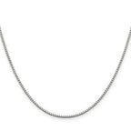 Sterling Silver 1.4mm Box Chain
