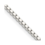 Sterling Silver 1.9mm Box Chain