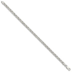Sterling Silver 3.25mm Byzantine Chain