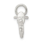 Sterling Silver Motorcycle Charm
