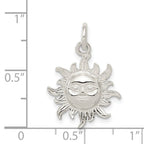 Sterling Silver Sun Charm