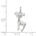 Sterling Silver Deer Charm