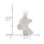 Sterling Silver Baby Buggy Charm