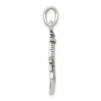 Sterling Silver Antiqued Lighthouse Charm