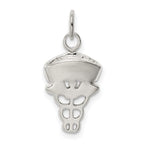 Sterling Silver Nurse Symbol Charm