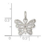 Sterling Silver Butterfly Charm