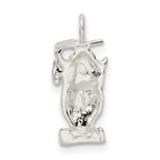 Sterling Silver Graduation Owl Charm