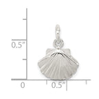 Sterling Silver Shell Charm