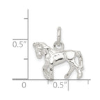 Sterling Silver Horse Charm