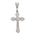 Sterling Silver Diamond-Cut Crucifix Pendant