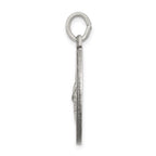 Sterling Silver Antiqued Saint Gerard Medal